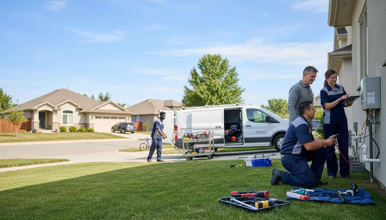 Tankless water heater service in Highland, OH